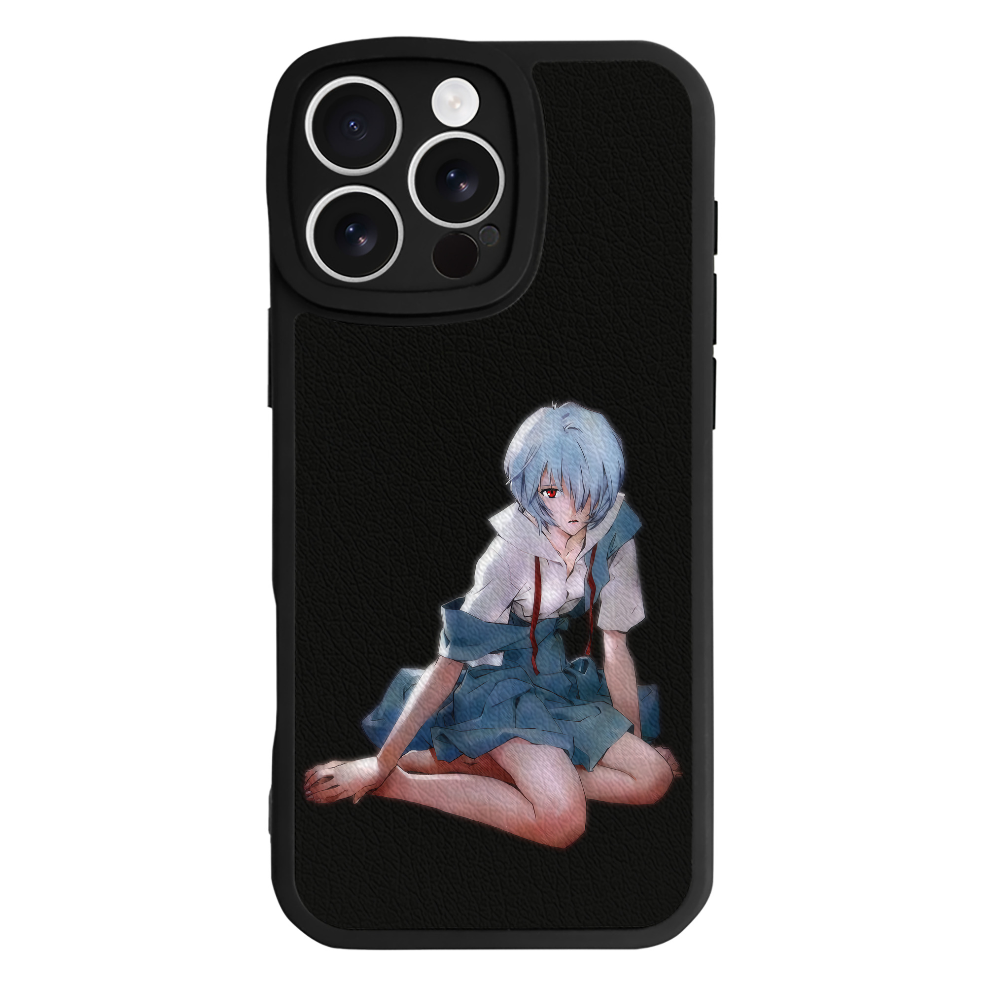 （画像用） EVA 新世紀エヴァンゲリオン 【iPhone 16シリーズ対応】シリコンスマホケース（レザー調） 材質：シリコン